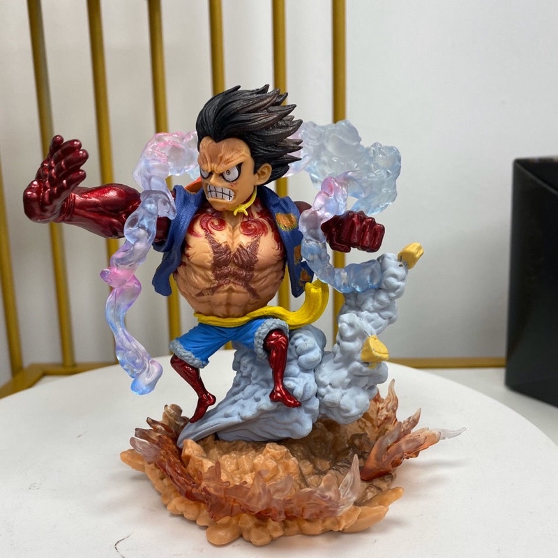 Mô hình LUFFY G5 tư thế chiến đấu Full Box kèm đế hàng chất lượng cao siêu đẹp- Mô hình Luffy Onepiece