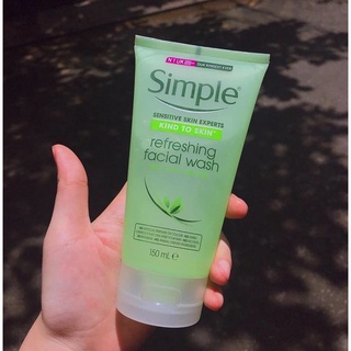 150ML Sửa rửa mặt dịu nhẹ Simple