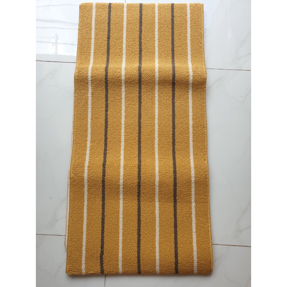 THẢM BẾP DÀI CHỐNG TRƯỢT CAO CẤP KÍCH THƯỚC 45X18OCM CONDOR- 3 MÀU : NÂU LÁ XANH, TÍM BI, XANH BI