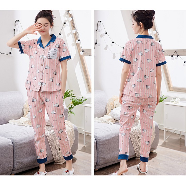 FREESHIP TỪ 99K_Bộ pijama cộc tay | BigBuy360 - bigbuy360.vn