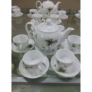 Bộ tách trà Bát Tràng 14 sản phẩm