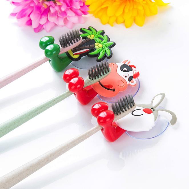 Kẹp bàn chải đánh răng hình thú hút chân không 1630 Chợ Tốt Store