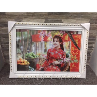 Khung ảnh 20x30 - Khung kiếng, viền dày đẹp