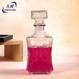Br05-bình đựng ngâm sâm thuỷ tinh 750ml