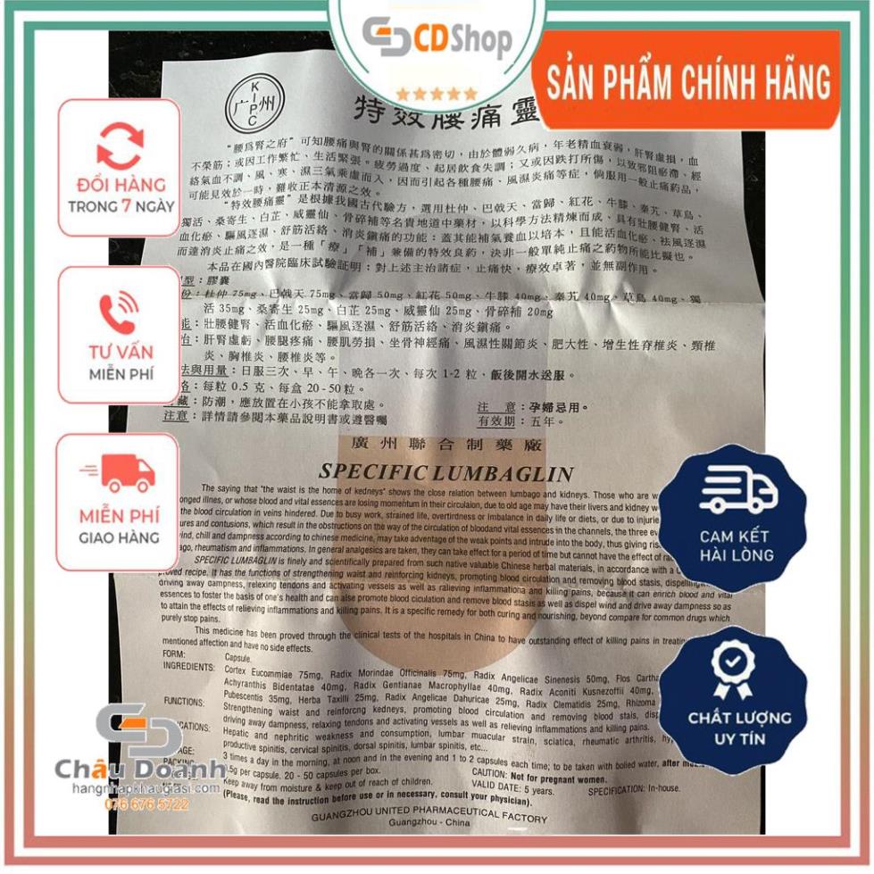 Yêu Thống Linh Hỗ Trợ Giảm Đau Hiệu Quả An Toàn Cho Người Sử Dụng