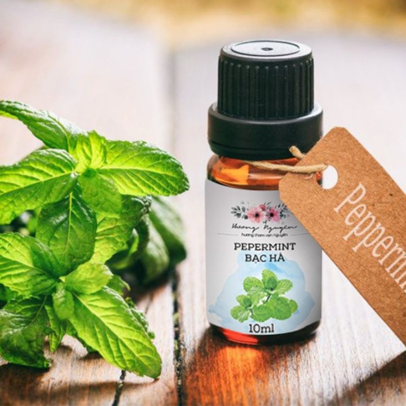 Tinh dầu Bạc Hà Peppermint Essential Oil ,xuất sứ thiên nhiên không pha tạp chất, có giấy kiểm định COA