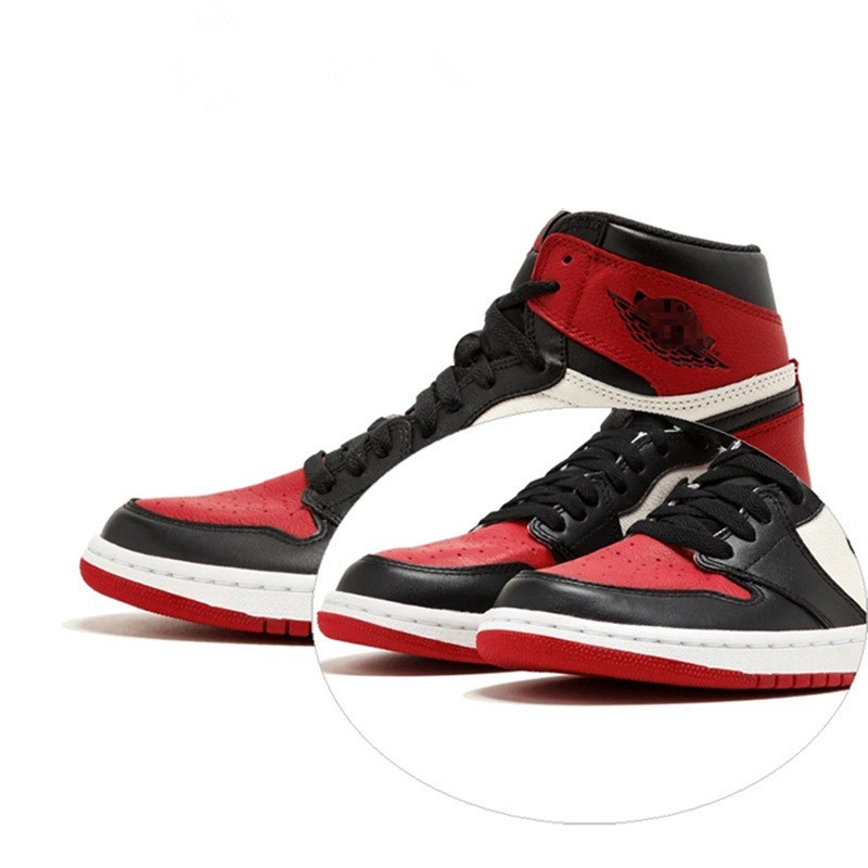 Giày Thể Thao ️FREESHIP ️giày Sneaker J-d Cổ Cao ĐỎ trắng Cho Nam Và Nữ giay sport | BigBuy360 - bigbuy360.vn