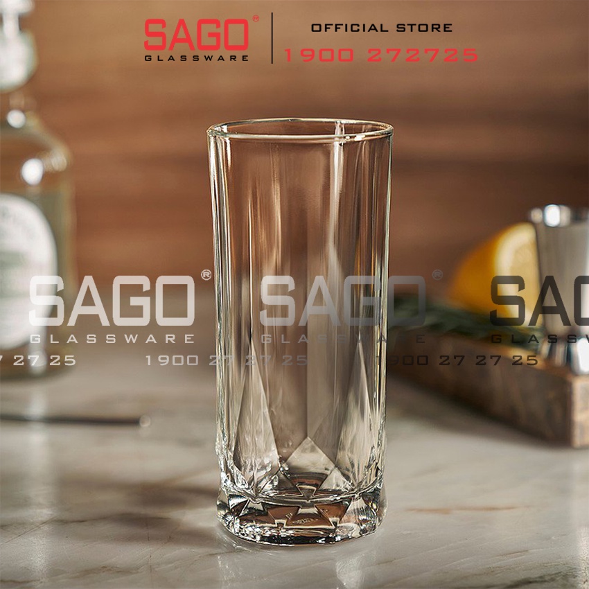 Ly Thủy Tinh Ocean Connexion Tumber Glass 305ml , 350ml , 430ml | Tùy Chọn Mẫu , Nhập Khẩu Thái Lan