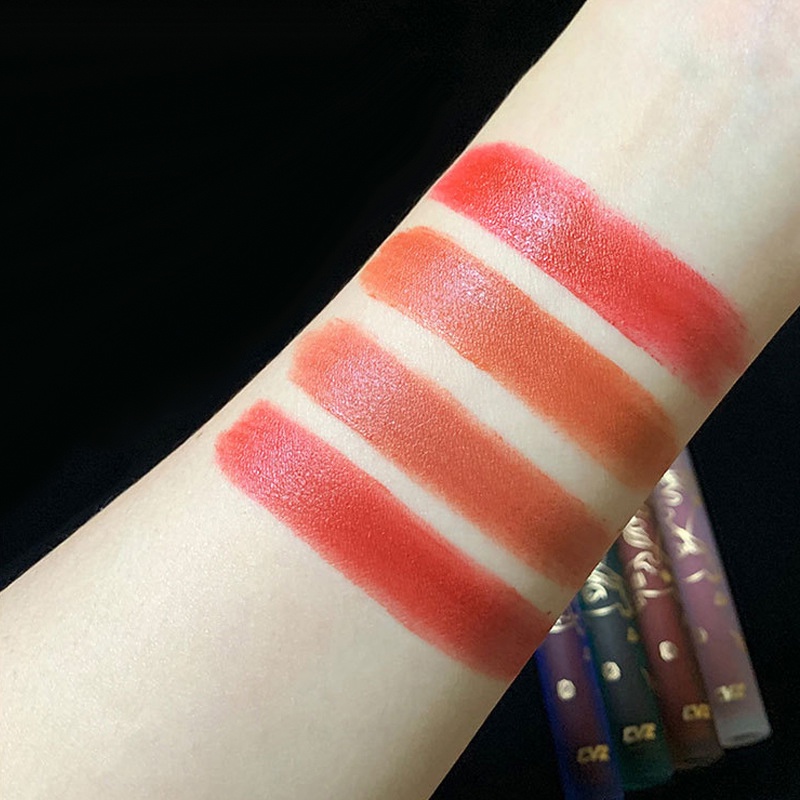 [Hàng mới về] Son môi dạng kem lì CVZ lâu trôi lên màu chuẩn đẹp chất lượng cao