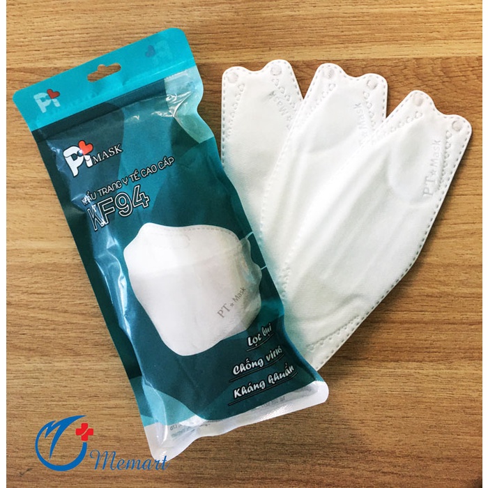 Khẩu trang KF94 PT Mask 4 lớp, kháng khuẩn