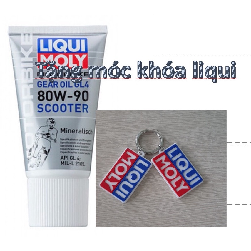 Dầu nhớt hộp số liqui moly 80w90 tuýp 150ml tặng móc khóa btop