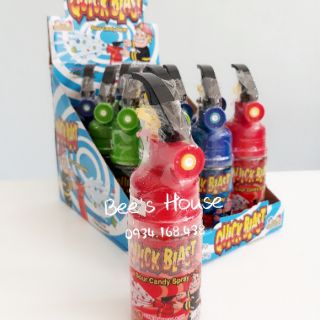 Kẹo xịt chua bình cứu hỏa Quick Blast