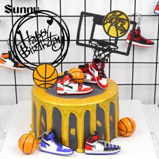 9 Styles Acrylic Cake Topper / Gold Flash Cake Topper /Birthday Cupcake Topper Cake Pick Decorations  / Birthday Party Cake Desserts Pastries