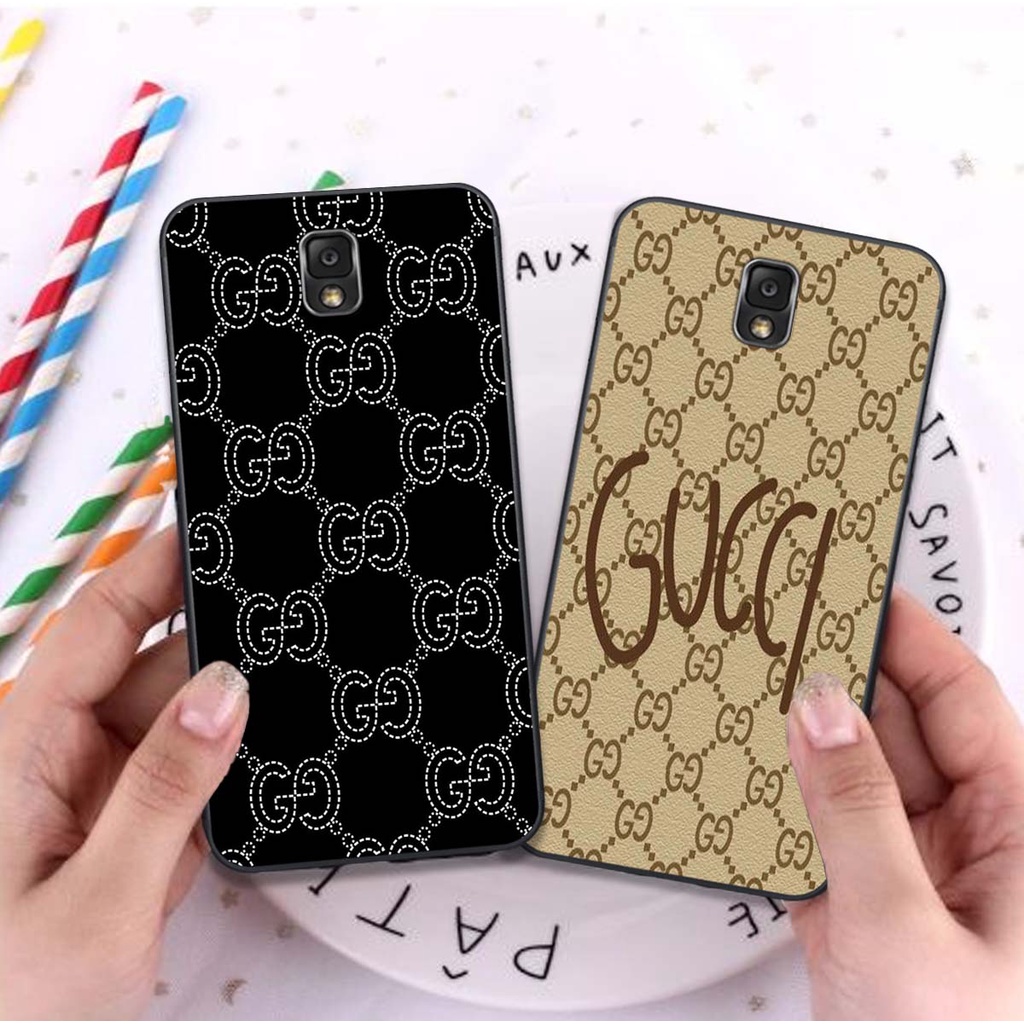 Ốp lưng điện thoại Samsung NOTE 3 / 4 In hình thương hiệu thời trang cao cấp nổi tiếng, Gucci, Adidas