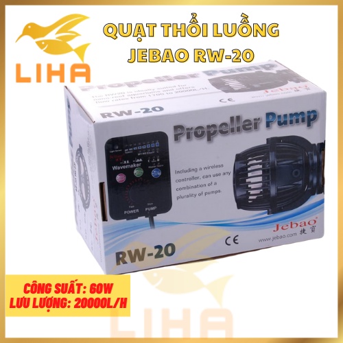 Máy Tạo Sóng Jebao RW - Quạt Thổi Luồng Cho Bể Cá