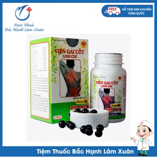 Viên gai cốt linh chi vĩnh xuân 120 viên giúp làm giảm các triệu chứng đau nhức chân tay, đau lưng mỏi gối
