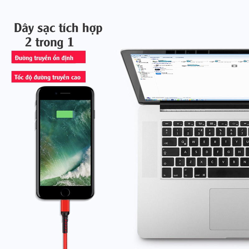 [HOÀN 10K CHO ĐƠN 18K] SẠC IPHONE CHÍNH HÃNG CÁP SẠC NHANH THIẾT KẾ DÂY CHỊU LỰC GIÁ TỐT NHẤT - KÈM ẢNH THẬT