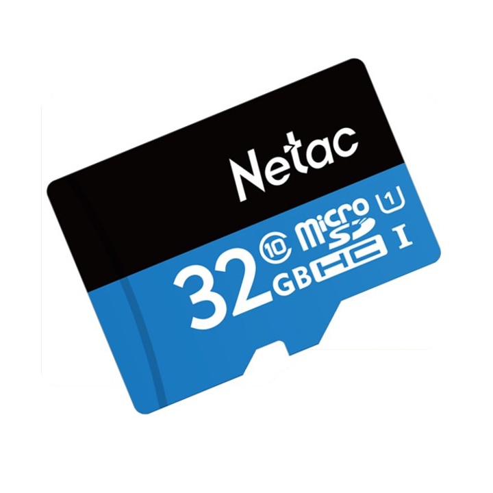 Thẻ nhớ MicroSD NETAC 32GB chuẩn class 10 dành cho camera