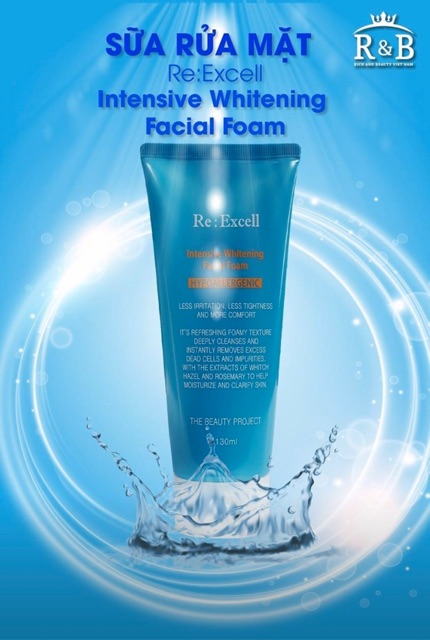 Sữa Rửa Mặt Trắng Da Intensive Whitening Facial Foam | BigBuy360 - bigbuy360.vn