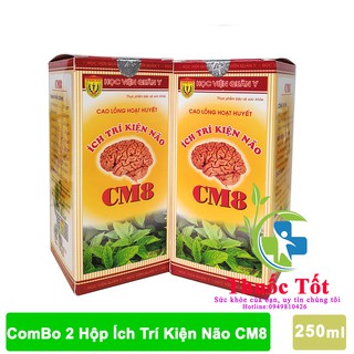 Combo 2 Hộp Ích Trí Kiện Não CM8 Học Viện Quân Y