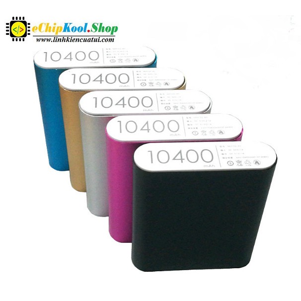 Box sạc dự phòng 4 pin 16850 dung lượng 10400mAh