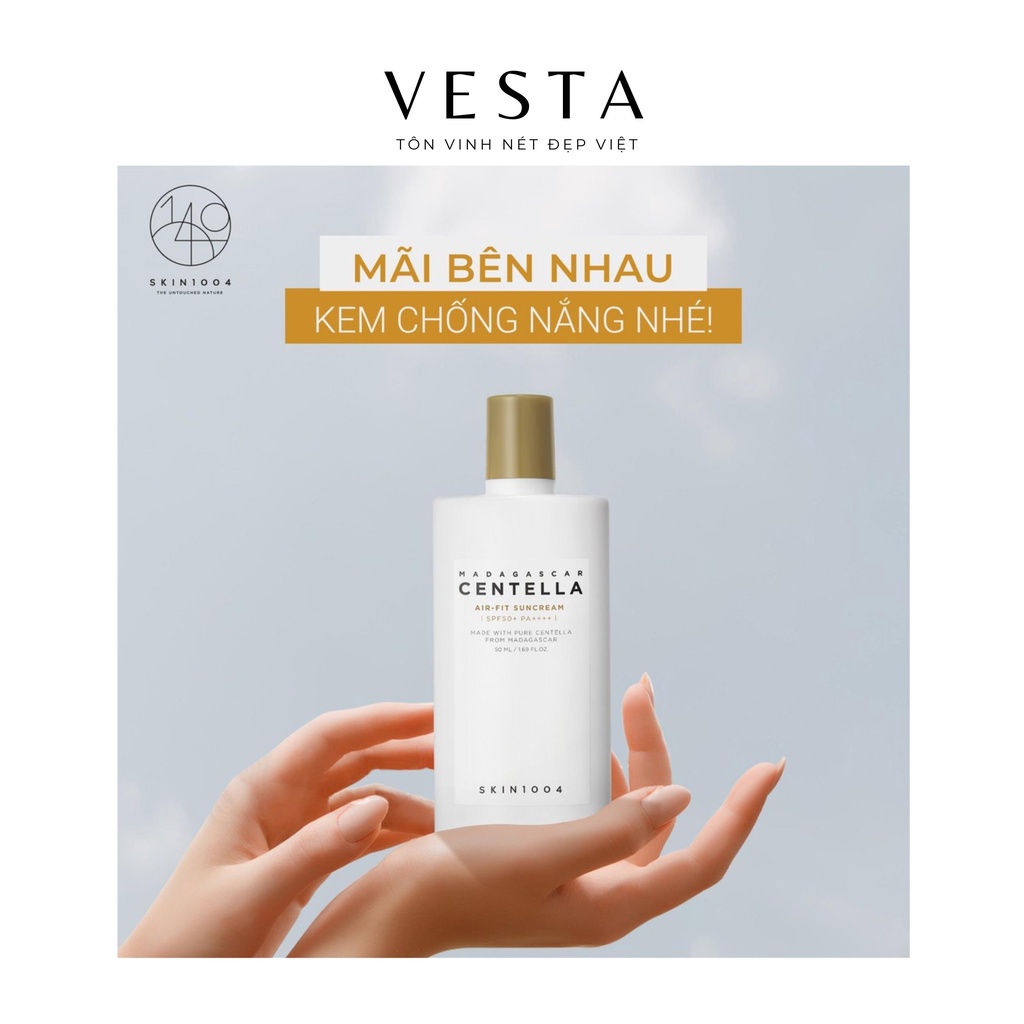 Kem Chống Nắng Skin1004 Bảo Vệ Và Làm Dịu Da Madagascar Centella Air - Fit Suncream 50ml