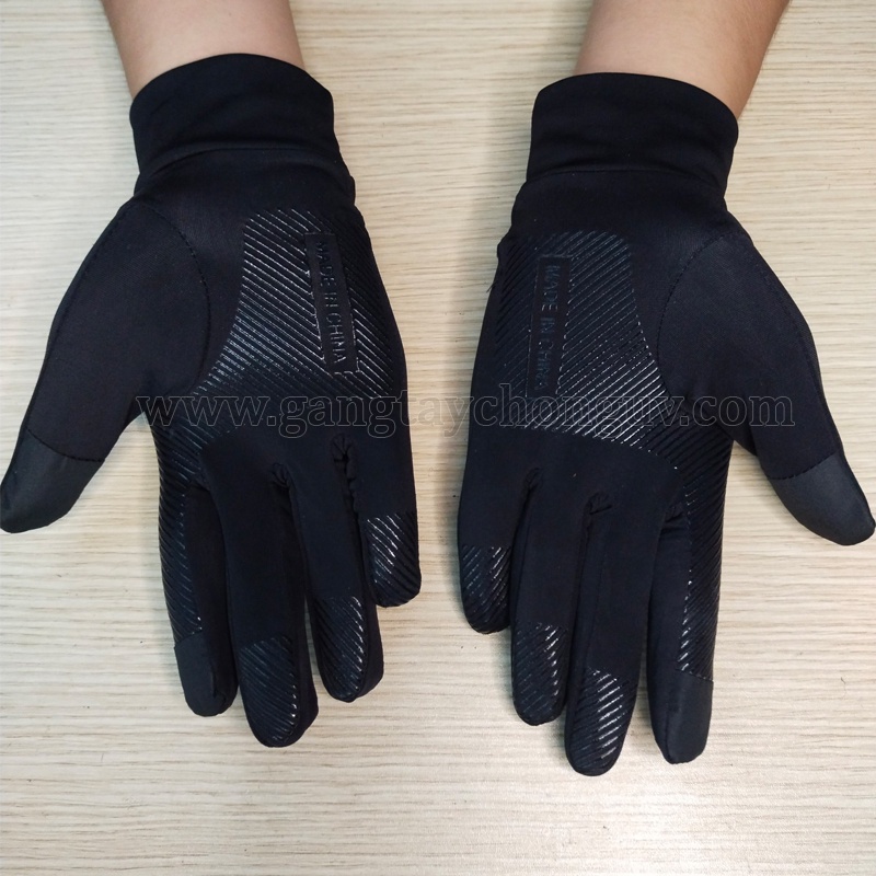 Găng tay xe máy chống nắng/chống trượt Full ngón SPO02 - Găng tay đi xe máy cho nam nữ vải mềm, co giãn 50kg-80kg