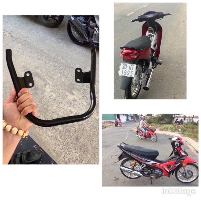 Tay Sách Nice Đen Sơn Tĩnh Điện Wave 50/100/110