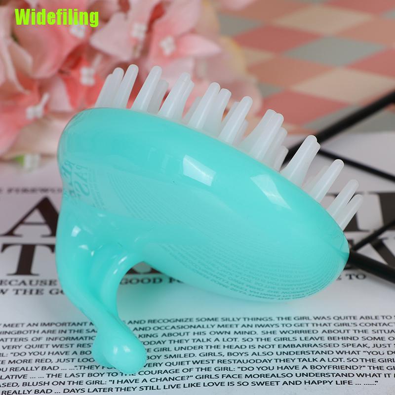 (Hàng Mới Về) Dụng Cụ Mát Xa Da Đầu Bằng silicon Tiện Lợi