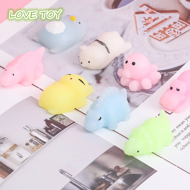 Nkodok Đầy Màu Sắc Đồ Chơi Giảm Căng Thẳng Hình Con Vật Dễ Thương Bóp Bóp Bánh Bao Đồ Chơi Thông Hơi Sáng Tạo