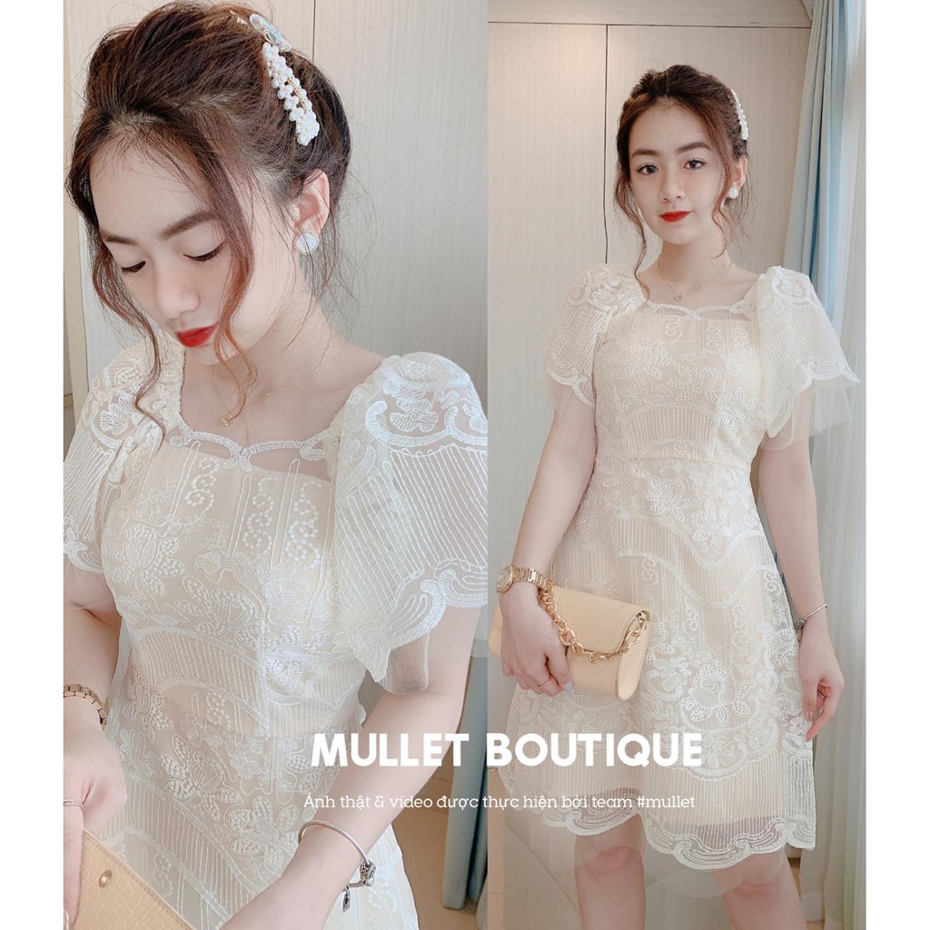 VÁY REN TAY CÁNH TIÊN BEE by Mullet