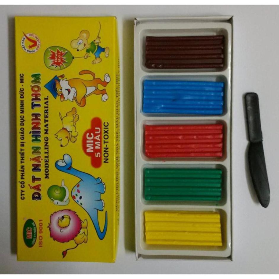 ĐẤT NẶN MIC THƠM 5 MẦU