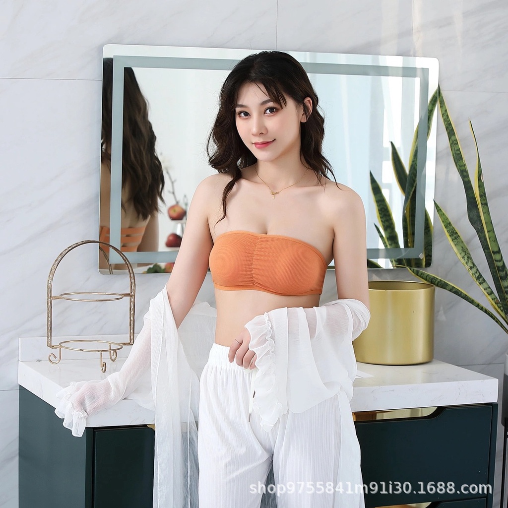 Áo Bra Nữ Cúp Ngực, Bra Không Dây Có Nấc Cài, Áo Ngực Không Gọng Mút Mỏng ZANA BRA B819