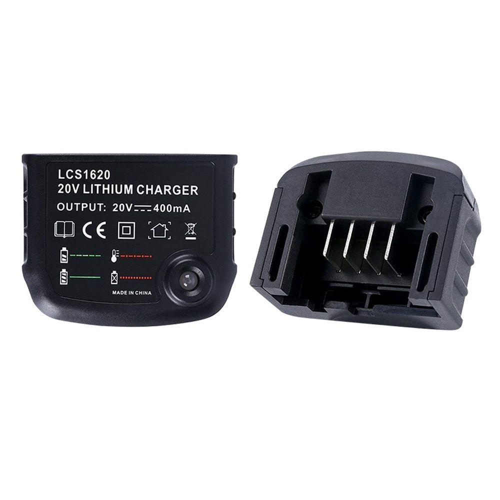 BTLIMER Bộ Sạc Nhanh LCS1620 Li-ion 16V / 20V Màu Đen