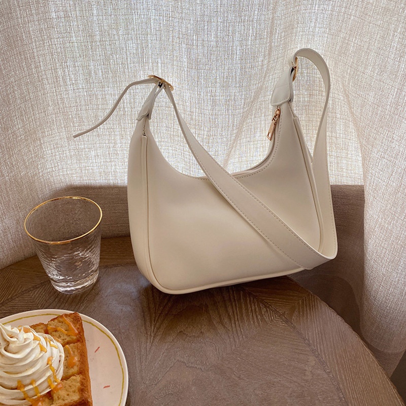 Youyo Túi Đeo Chéo Vai Bằng Da PU Có Khóa Kéo Dùng Hàng Ngày