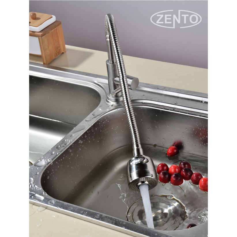 Vòi rửa bát đơn inox 304  Zento SUS4639