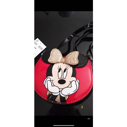 Túi đeo chéo Elsa, Mickey dư xịn cho bé