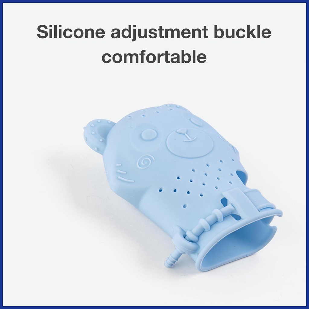 Găng Tay Đồ Chơi Ngậm Mọc Răng Bằng Silicone An Toàn Thực Phẩm Cho Em Bé