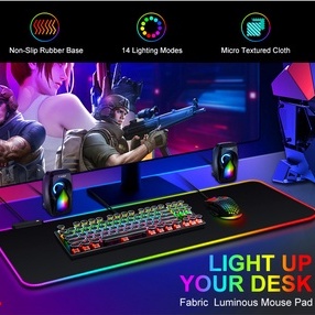 Lót ChuộT Gaming Cỡ LớN Có ĐèN LED RGB