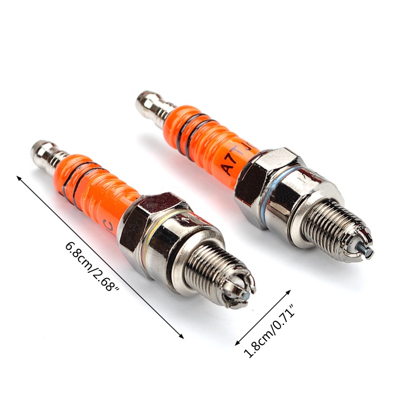 Bugi Điện Cực 3 Điện Cực Cho 90cc 110cc 125cc 50cc 70cc Honda-CRF50 DAX ATV