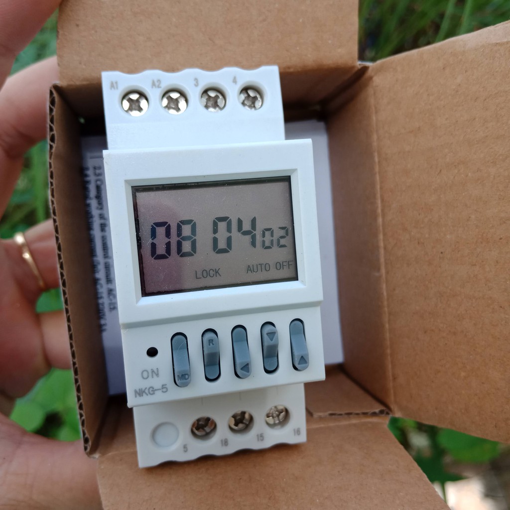 [NKG-5 ] Bộ  Timer hẹn thời gian tắt mở theo chu kỳ THÁNG- Timer tháng