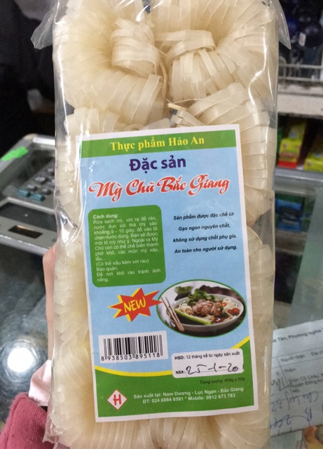 Mì Chũ Bắc Giang bịch 350g