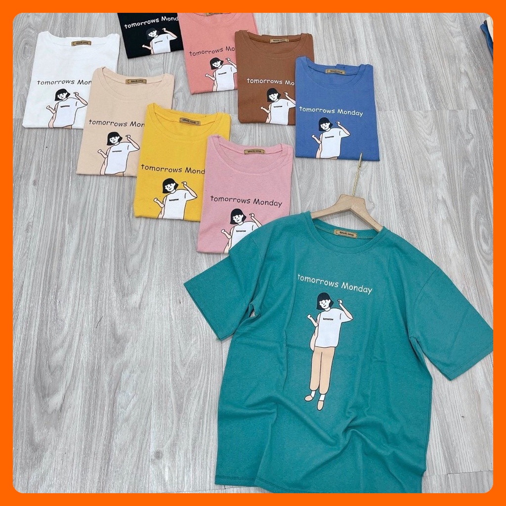 Áo phông unisex tay lửng in Cô Gái đẹp hàng chuẩn Quảng Châu 3158 cao cấp thời trang nam nữ giá rẻ