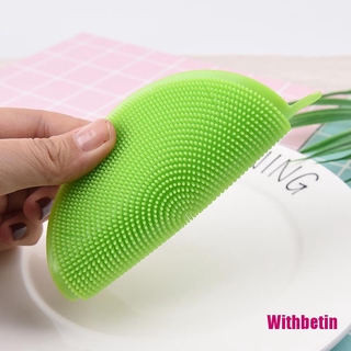 Miếng Silicone Rửa Chén Hình Tròn Tiện Dụng