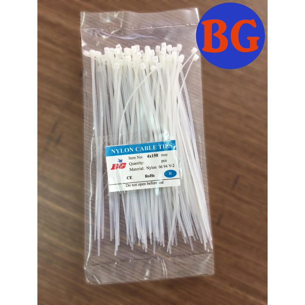 Dây rút nhựa PA66 (4X150mm)