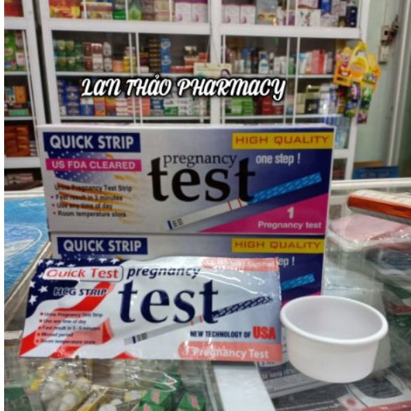 [CHE TÊN] QUE THỬ THAI QUICK TEST GIÁ SỈ