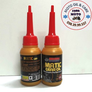 (SHOPEE TRỢ GIÁ)NHỚT HỘP SỐ XE TAY GA CAO CẤP MEGACOOLS MATIC GEAR OIL 120ML