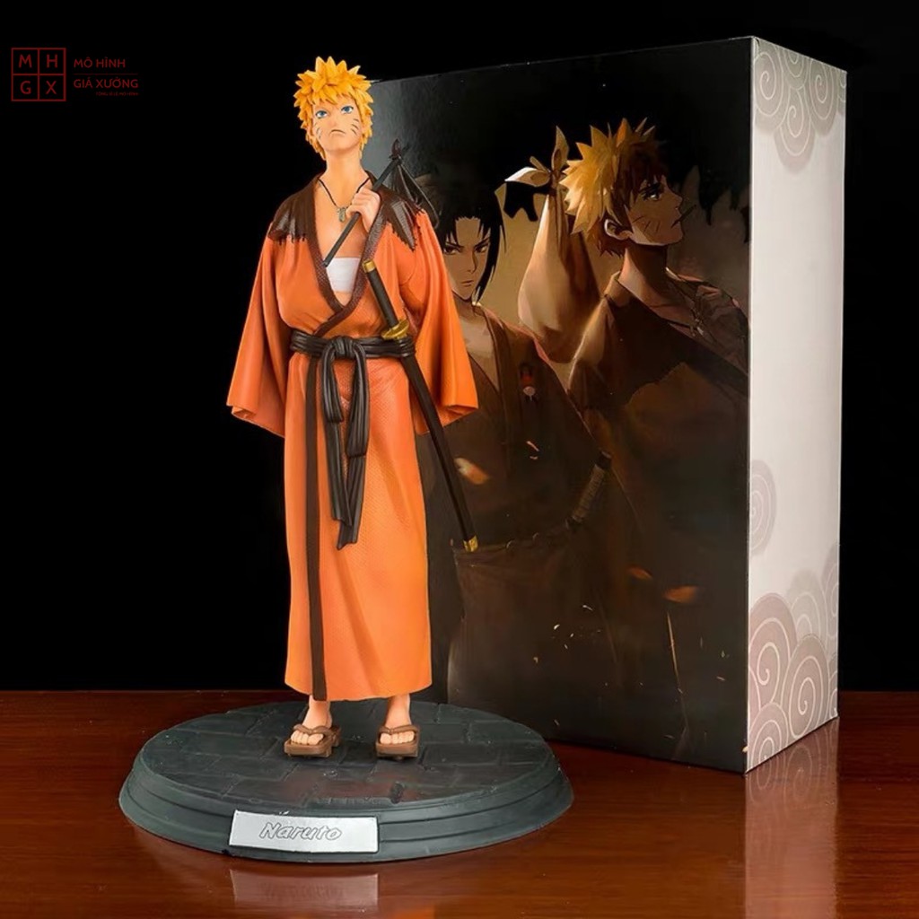 Mô hình Naruto mặc kimono siêu to  cao 31cm tỷ lệ 1/6 hàng cao cấp  figure mô hình naruto mô hình giá xưởng