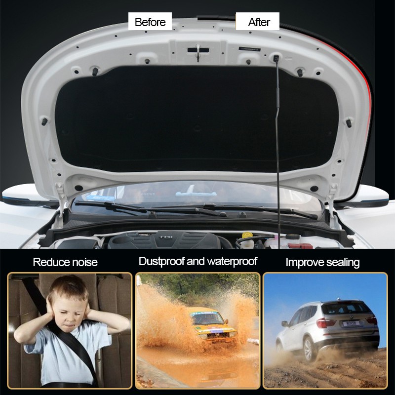 Dây Cao Su 5M Loại B Cách Âm Chống Thấm Nước Dán Cửa Xe Hơi