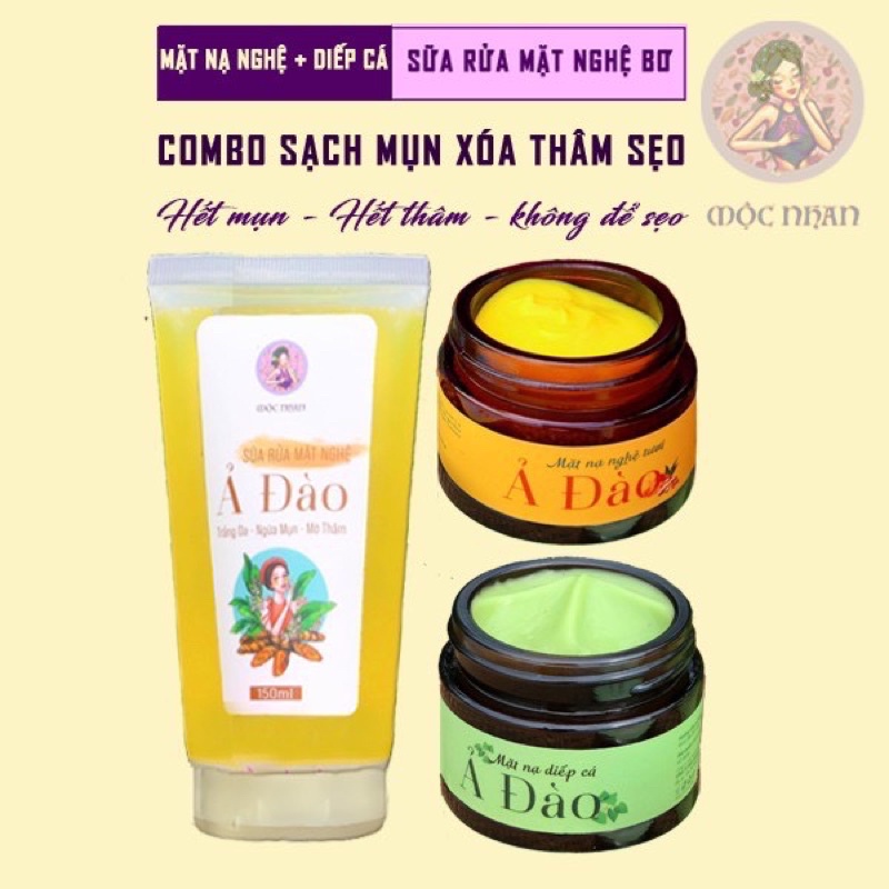 combo sạch mu.n xoá th.âm sẹ.o tặng ngay một xà bông tắm ả đ.ào